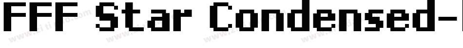 FFF Star Condensed字体转换